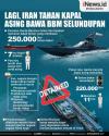 Infografis Iran Tahan Kapal Asing Bawa 250.000 Liter BBM Selundupan