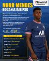 Infografis Profil Biodata Nuno Mendes, Si Bocah Ajaib PSG