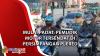 Mulai Padat, Pemudik Motor Tersendat di Persimpangan Plered Cirebon