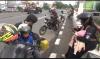 Mudik Naik Motor, Suami Istri Ini Bawa 2 Balita Tempuh Perjalanan Jakarta-Pekalongan