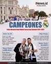 Infografis Real Madrid Juara Liga Spanyol 2021/2022