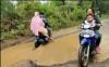 Kisah Ribuan Warga Muara Enim Lintasi Jalan Berlumpur di saat Idul Fitri 