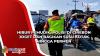 Hibur Pemudik, Polisi di Cirebon Joget dan Bagikan Susu Kotak hingga Permen
