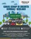 Infografis Ganjil Genap di Jakarta Kembali Berlaku Hari Ini