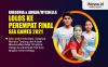 Infografis Gregoria dan Adnan/Mychelle Lolos Perempat Final SEA Games 2021 