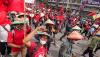Ribuan Buruh Unjuk Rasa Bawa 14 Tuntutan - Bagian 3