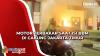 Motor Terbakar saat Isi BBM di Cakung Jakarta Timur
