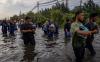 Pelabuhan Tanjung Emas Terendam Banjir Rob, Terminal Peti Kemas Hentikan Operasional
