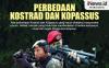 Infografis Perbedaan Kostrad dan Kopassus