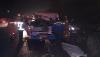 Bodi Samping Elf Terlepas akibat Hantam Truk Parkir di Tol Cipularang, 3 Tewas