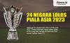 Infografis Daftar Lengkap 24 Negara Lolos Piala Asia 2023