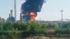   Kilang Minyak Rusia Terbakar Diserang Drone Ukraina 