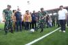 Resmikan Lapangan Sepak Bola Jenderal Soedirman, Ini Pesan KSAD Jenderal Dudung