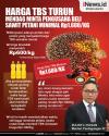 Infografis Harga TBS Turun, Mendag Minta Pengusaha Beli Sawit Petani Minimal Rp1.600/Kg