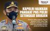 Infografis Kapolri Naikkan Pangkat PNS Polri Setingkat Brigjen, Pertama dalam Sejarah