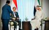 Ini Foto-Foto Kedekatan Prabowo saat Dampingi Jokowi Bertemu Presiden MBZ di UEA