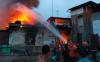 Televisi Meledak, 2 Rumah di Kawasan Padat Penduduk Binjai Terbakar