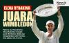 Infografis Petenis Kazakhstan Elena Rybakina Juara Wimbledon 2022