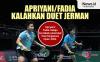 Infografis Apriyani/Fadia ke Perempat Final Singapore Open 2022 usai Kalahkan Duet Jerman