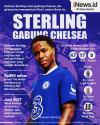 Infografis Raheem Sterling Resmi Gabung Chelsea 