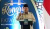 Bicara di Kongres Fatayat NU, Prabowo : NU Pilar Stabilitas Negara Ini