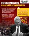 Infografis Presiden Sri Lanka Gotabaya Rajapaksa Mundur
