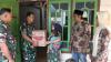 Anggota Babinsa di Pekalongan Blusukan ke Desa Bantu Anak Stunting 