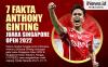 Infografis 7 Fakta Anthony Ginting Juara Singapore Open 2022
