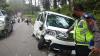 2 Minibus Tabrakan di Cikole Lembang KBB, Dua Sopir Terluka Parah