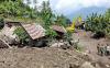 Longsor Tutup Jalan Sumsel - Lampung, Rumah Warga Rusak Berat 