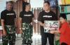 HUT ke-70, Kopassus Grup II Kartasura Bagikan Sembako bagi Panti Asuhan 