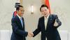 Presiden Jokowi Disambut Presiden Korsel Yoon Suk-yeol di Kantor Kepresidenan Yongsan - Bagian 3