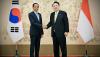 Presiden Jokowi Disambut Presiden Korsel Yoon Suk-yeol di Kantor Kepresidenan Yongsan - Bagian 1