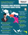 Infografis Jokowi Sahkan 3 Provinsi Baru Papua