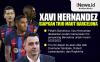 Infografis Xavi Hernandez Siapkan Trio Maut Barcelona