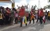Tarian Ritual Adat Kematian Suku Dayak Tomun, Topeng Karakter Hewan Jadi Ciri Khas