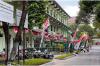 Keren, Ratusan Ribu Bendera Hiasi Kota Jogja Untuk Peringati HUT RI