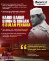 Infografis Habib Bahar Divonis Ringan 6 Bulan Penjara