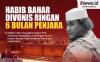 Infografis Habib Bahar Divonis Ringan 6 Bulan Penjara