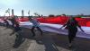 Foto Bendera Merah Putih Raksasa Ukuran 3.000 Meter Persegi - Bagian 2