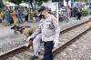 Berjalan di Atas Rel, Tubuh Pria Ini Tercerai-berai Tertabrak KA di Gamping
