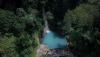 Belum Banyak Wisatawan, Begini Foto dari Udara Air Terjun Koleangkak Subang