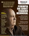 Infografis Pemimpin Uni Soviet Terakhir Meninggal