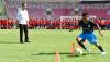 Presiden Jokowi Main Bola bersama Anak-Anak saat Peluncuran Papua Football Academy - Bagian 4