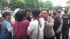 Demo Tolak Harga BBM Naik di Jombang Ricuh, Puluhan Mahasiswa Digiring ke Mapolres
