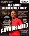 Infografis Arthur Mello Tak Sabar Dilatih Jurgen Klopp di Liverpool