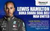 Infografis Lewis Hamilton Buka Suara Soal Beli Man United