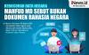 Infografis Kebocoran Data Negara, Mahfud MD Sebut Bukan Dokumen Rahasia Negara