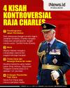 Infografis 4 Kisah Kontroversial Raja Charles
