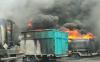  Gudang Minyak di Kertapati Palembang Terbakar, Warga Dengar Banyak Ledakan 